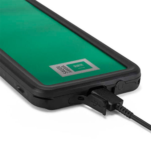 Saudi Arabia Soccer Flag Galaxy S20 Plus Waterproof Case